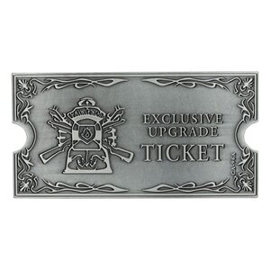 Preorder: Resident Evil 4 Replica 1/1 Metal Exclusive Upgrade Ticket