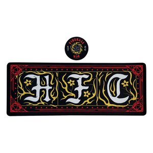 Preorder: Stranger Things Desk Pad & Coaster Set Hellfire Club