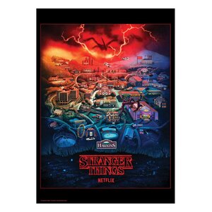 Preorder: Stranger Things Art Print Limited Edition 42 x 30 cm