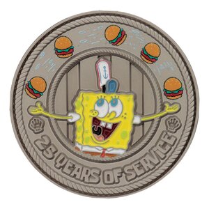 Preorder: SpongeBob Collectable Coin 25th Anniversary Limited Edition