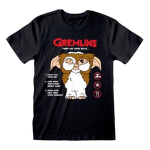 Preorder: Gremlins T-Shirt The Rules Size XL