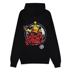 Preorder: Deadpool Zipper Hoodie Sweater Family Portrait Size L