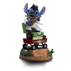 Preorder: Lilo & Stitch Art Scale Statue 1/10 Stitch King of Rock 17 cm