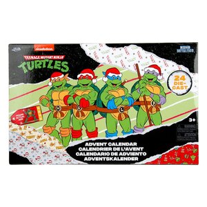 Preorder: Teenage Mutant Ninja Turtles Battle Diecast Mini Figures Advent Calendar Holiday 2024