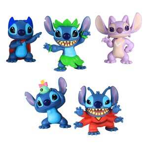 Preorder: Lilo & Stitch Mini Figure 5-Pack Stitch Collectible Figure Set 7 cm