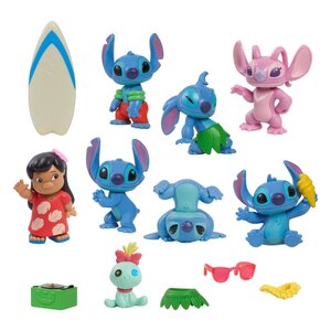 Preorder: Lilo & Stitch Mini Figure 8-Pack Stitch Deluxe Figure Set 7 cm