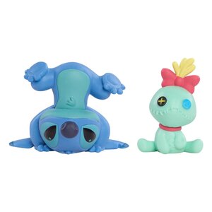 Preorder: Lilo & Stitch Mini Figure 2-Pack Scrump & Upside Down Stitch 7 cm