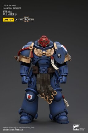 Preorder: Warhammer 40k Action Figure 1/18 Uitramarines Sergeant Gadriel 13 cm