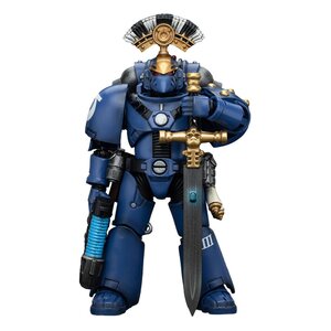 Preorder: Warhammer The Horus Heresy Action Figure 1/18 Ultramarines MK VI Tactical Squad Sergeant with Plasma Pistol and Power Sword 20 cm