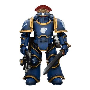 Preorder: Warhammer The Horus Heresy Action Figure 1/18 Ultramarines Legion MKIII Tactical Squad Sergeant with Power Sword 20 cm