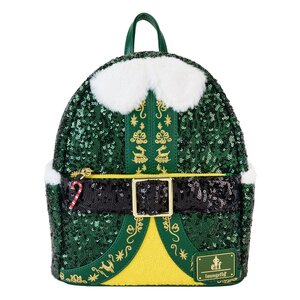 Preorder: Elf by Loungefly Mini Backpack Buddy Sequin Cosplay