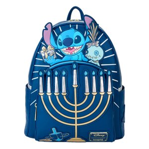 Preorder: Lilo & Stitch by Loungefly Mini Backpack Menorah Stitch