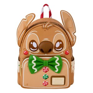 Preorder: Lilo & Stitch by Loungefly Mini Backpack Gingerbread Heart Stitch Cosplay