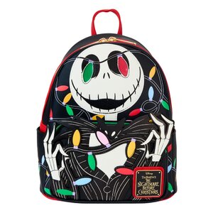 Preorder: Nightmare before Christmas by Loungefly Mini Backpack Jack Light Up