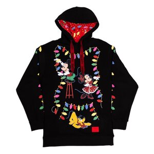 Preorder: Disney by Loungefly hooded jacket Mickeys Light Up Decorations  Size XL