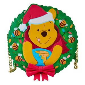 Preorder: Disney by Loungefly Crossbody Winnie the Pooh Stuck in Wreath