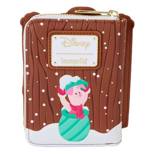 Preorder: Disney by Loungefly Wallet Winnie the Pooh and friends Holiday Scene