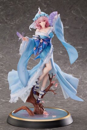 Preorder: Touhou Project PVC Statue 1/6 Ghost From the Calamitous Nirvana Yuyuko Saigyouji Deluxe Edition 32 cm