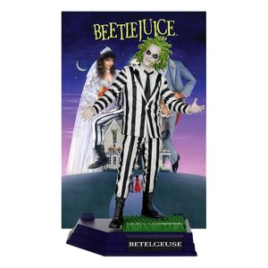 Preorder: Beetlejuice Movie Maniacs Action Figure Beetlejuice 17 cm