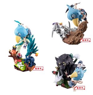 Preorder: Shangri-La Frontier Petitrama EX Series Trading Figure 3-Set Shangri-La Frontier vs Monster Diorama Collection Set 11 cm