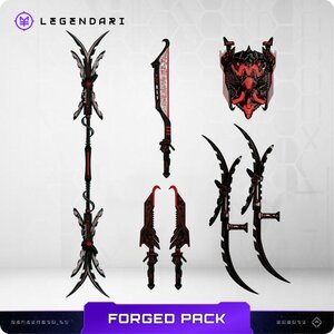 Preorder: Legendari Accessory Pack Forged Weapons Pack