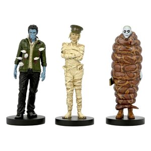 Preorder: Beetlejuice Beetlejuice Figure 3-Pack Immigration Hall 1 10 cm