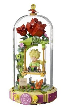 Preorder: The Little Prince Eternity Series Construction Set Rose Swing 20 cm