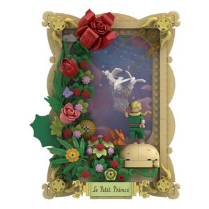 Preorder: The Little Prince Construction Set Rose 23 cm