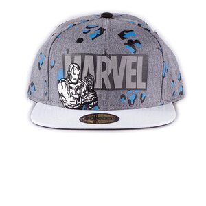 Preorder: Marvel Snapback Cap Logo Retro Classic AOP