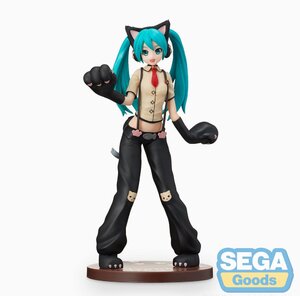 Preorder: Hatsune Miku Project DIVA Arcade Future Tone SPM PVC Statue Hatsune Miku Kitty Cat 23 cm