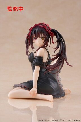 Preorder: Date A Live V PVC Statue Desktop Cute Figure Kurumi Tokisaki Nightwear Ver. 13 cm