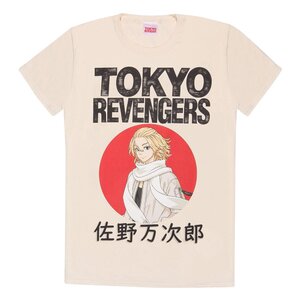 Preorder: Tokyo Revengers T-Shirt Manjiro Sano Red Circle  Size M