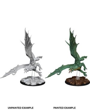 D&D Nolzurs Marvelous Miniatures Unpainted Miniature Young Bronze Dragon