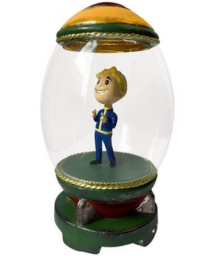 Preorder: Fallout Blown Glass Adornment Series Statue Nuke Vault Boy 17 cm