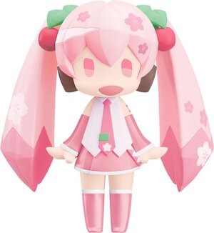 Preorder: Character Vocal Series 01: Hatsune Miku HELLO! GOOD SMILE Action Figure Sakura Miku 10 cm