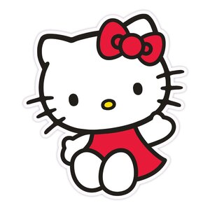 Preorder: Sanrio Pillow Hello Kitty Red Dress 36 cm