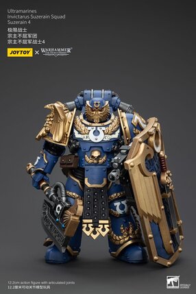 Preorder: Warhammer The Horus Heresy Action Figure 1/18 Ultramarines Invictarus Suzerain Squad Suzerain 4 12 cm