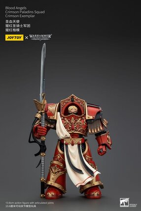 Preorder: Warhammer The Horus Heresy Action Figure 1/18 Blood Angels Crimson Paladins Squad Crimson Exemplar 14 cm