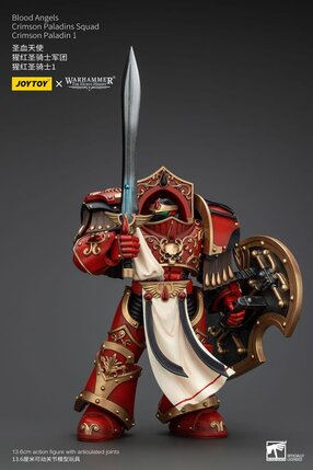 Preorder: Warhammer The Horus Heresy Action Figure 1/18 Blood Angels Crimson Paladins Squad Crimson Paladin 1 14 cm