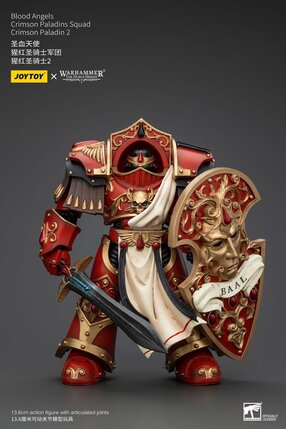 Preorder: Warhammer The Horus Heresy Action Figure 1/18 Blood Angels Crimson Paladins Squad Crimson Paladin 2 14 cm