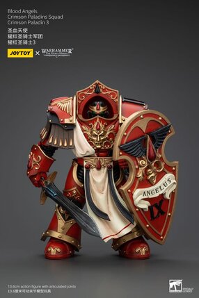 Preorder: Warhammer The Horus Heresy Action Figure 1/18 Blood Angels Crimson Paladins Squad Crimson Paladin 3 14 cm