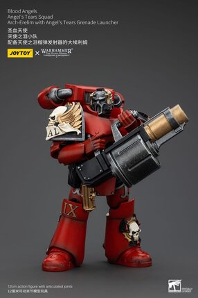 Preorder: Warhammer The Horus Heresy Action Figure 1/18 Blood Angels Angels Tears Squad Arch-Erelim with Angels Tears Grenade Launcher 12 cm