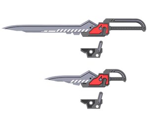 Preorder: Kotobukiya M.S.G. Model Kit Accessory Set Weapon Unit 51 Customize Blade Set 01