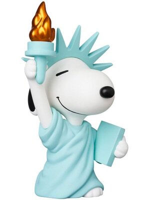 Preorder: Peanuts UDF Series 17 Mini Figure Statue of Liberty Snoopy 7 cm