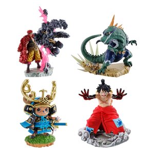 Preorder: One Piece Petitrama PVC Mini Statue Logbox Re Birth Wanokuni Vol. 2 Set 9 cm