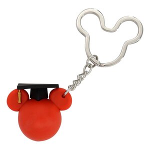 Preorder: Disney Ball Keychain Mickey Graduation Red