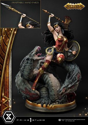 Preorder: Wonder Woman Statue 1/3 Wonder Woman vs. Hydra Exclusive Bonus Version 90 cm