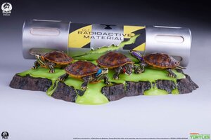 Preorder: Teenage Mutant Ninja Turtles Diorama Statue 1/1 Origins 13 cm