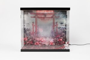 Preorder: SHINSAI Acrylic Display Case with Lighting Inbina Rasethuhime Saki 39 cm