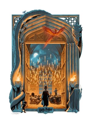 Preorder: Harry Potter Art Print Harry Potter and the Chamber of Secrets 46 x 61 cm - unframed